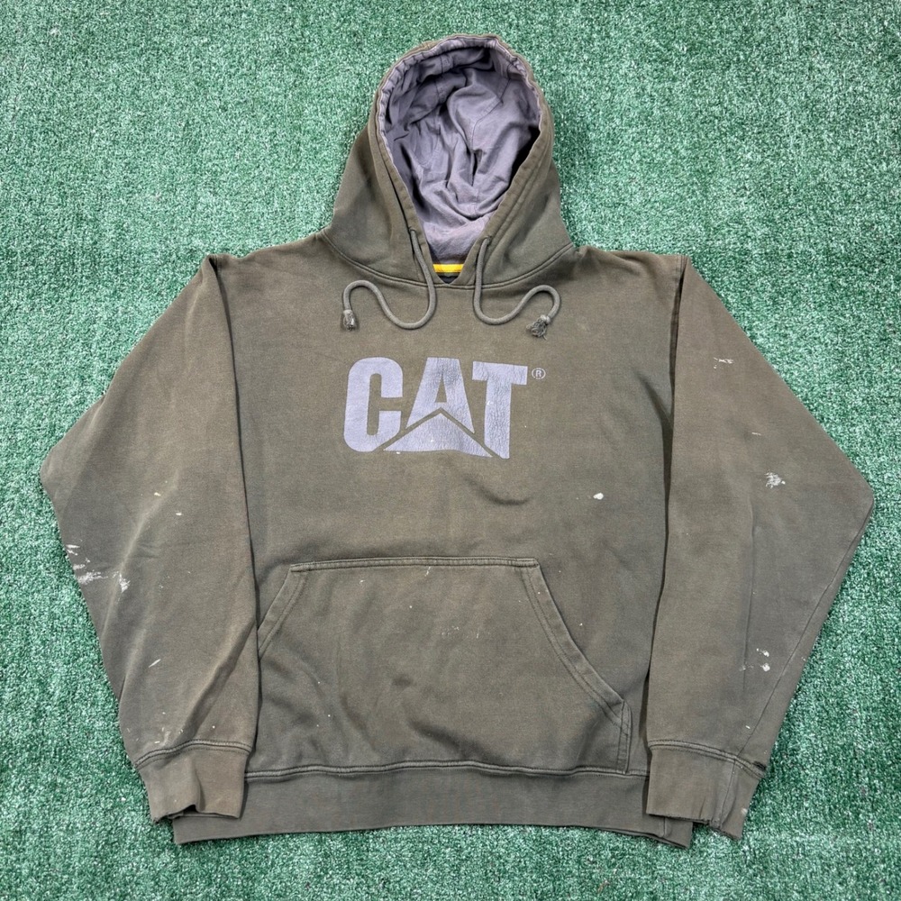 Vintage 2000's CAT Caterpillar Hoodie